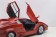 25th Anniversary Lamborghini Countach Red AUTOart 74534 Die-Cast Scale 1:18 