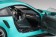 Miami Blue Porsche 991 (911) w/dark grey wheels AUTOart 78167 scale 1:18