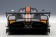 Rear Pagani Zonda Revolution Black Carbon Fiber Red Stripe 78272 AUTOart scale 1:18