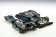 Pagani Zonda Revolution Blue-Black Carbon Fiber Red Stripe 78273 AUTOart scale 1:18 cover off