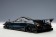 rear right side Pagani Zonda Revolution Blue-Black Carbon Fiber Red Stripe 78273 AUTOart scale 1:18