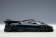Right side Pagani Zonda Revolution Blue-Black Carbon Fiber Red Stripe 78273 AUTOart scale 1:18