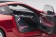 Red Metallic Lexus LC500 AUTOart dark rose interior AUTOart 78873 scale 1:18