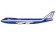 Alitalia Baci Chocolate Boeing 747-200 I-DEMF With Stand B-models-InFlight B-BACI-MF Scale 1:200
