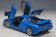 Blue Bugatti EB110 SS, French Racing Blue Black AUTOart 70917 die-cast scale 1:18