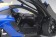 Blue McLaren P1 GTR Metallic with yellow stripes die-cast AUTOart 81542 scale 1:18