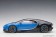 Side Bugatti Chiron 2017 French Racing Blue/Atlantic Blue AUTOart 70993 scale 1:18