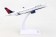 Delta Airbus A220-300 N301DU with stand Skymarks SKR1091 scale 1:200 side