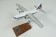 Delta Airlines Freighter L-100 Hercules Reg# N9258R w/stand Aviation AV21300415 Scale 1:200 
