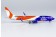 Gol Brasil Boeing 737-800  PR-GXN Smiles Club Die-Cast NG Models 58195 Scale 1:400