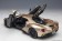 Gold Ford GT Heritage #5 Holman Moody Gold With Red & White Stripes AUTOart 72928 Scale 1:18