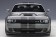 Grey Dodge Challenger SRT Hellcat Widebody 2018 Detroyer Grey/Dual Gunmetal Center Stripe AUTOart 71738 scale 1:18