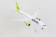 Air Baltic new livery Airbus A220-300 "100th A220" YL-AAU Herpa 571487 scale 1:200 