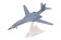 United States Air Force Rockwell B1B 37th Bomb Sqn Alien with an Attitude HE573658 Herpa Wings 1:200