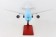 Front view KLM Boeing 777-300 PH-BVN stand & gears Skymarks Supreme SKR9401 scale 1:100