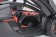 McLaren P1 Matt Black with Red Accents AUTOart 12241 scale 1:12 