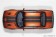 Orange/Cinnamon Dodge Challenger SRT Hellcat Widebody 2018 Cinnamon Stick/Dual Gunmetal Center Stripes AUTOart 71736 scale 1:18 