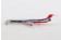 PAWA Dominicana Douglas MD-83 HI989 die-cast Herpa 531603 scale 1:500