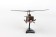 Front US Army UH-1 Helicopter Huey Medvac die cast Postage Stamp PS5601-2 Scale 1:87 
