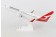 Qantas New Livery Boeing 737-800 VH-VYE with stand Skymarks SKR986 scale 1:130