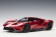 Red Ford GT 2017 Liquid Red/Silver Stripes AUTOart 72943 die-cast model scale 1:18