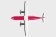 Silver ATR-42 N400SV Bella Flamingo Skymarks SKR965 scale 1-100 