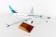 WestJet Boeing 737-Max8 Wood stand and Gears Skymarks Supreme SKR8265 Scale 1:100