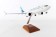 WestJet Boeing 737-Max8 Wood stand and Gears Skymarks Supreme SKR8265 Scale 1:100