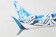 Alaska Salmon Boeing 737-800 N559AS With Stand & Gears Skymarks Supreme SKR8295 Scale 1:100