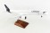 Lufthansa Airbus A321neo X-Large Model Skymarks Supreme SKR8429 With Wooden Stand and Gears Scale 1:100