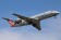 American Eagle CRJ-200 Skymarks With Stand  SKR865 Scale  1:100