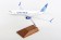 United Boeing 737-800 New Livery N37267 wood stand Skymarks SKR5166 scale 1-130