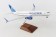 United New Livery Boeing 737-800 scimitars N37267 wood stand & Gears Skymarks Supreme SKR8284 scale 1-100