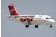Virgin express BAE 146-200A EI-CTY with stand JC Wings EW2146001 scale 1:200