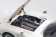 White Toyota 2000 GT wire spoke wheels 78754 AUTOart die-cast scale model 1:18