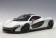 McLaren P1 Ice Silver with Red Accents Composite AUTOart 76023 Scale 1:18