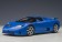 Blue Bugatti EB110 SS, French Racing Blue Black AUTOart 70917 die-cast scale 1:18