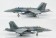 F/A-18C Hornet No. 428, 25th Squadron, Kuwait Air Force, 1990s, HA3523 1:72 die cast hobby master model