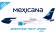  Mexicana Boeing 767-200 XA-MXO last livery die-cast by El Aviador/InFlight EAVMXO scale 1:200