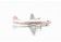 Turkish Airlines Vickers Viscount 700 TC-SES HE572866 Die-Cast Herpa Wings Scale 1:200