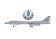 United States Air Force Rockwell B1B 37th Bomb Sqn Alien with an Attitude HE573658 Herpa Wings 1:200