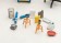 Garage Kit Set AUTOart 49110 1:18 scale tools jack shelves tables cabinets dolly tanks gas creeper chair saw keen tool wrench first aid by extinguisher compressor tool box locker