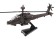 US Army AH-64D Apache Helicopter Longbow die-cast Postage Stamp PS5600 Scale 1:100