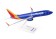 Southwest 737-800 scimitar New Livery "Heart One" Skymarks SKR813 Scale 1:130