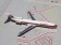United Airlines B727-200 N7644U Orange Red Blue Strips Scale:1:200
