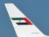 United Arab Boeing 777-200 Amiri Flight A6-ALN stand and gears Hogan HG10949G scale 1:200