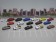 All Die cast 16 Piece Airport Passenger Vehicles Car Set Group Three Scale 1:400