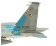JASDF Japan F-15DJ Year 2009 Blue 92-8095 Die Cast Hogan HG60180 Scale 1:200