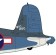 Corsair USA USN F4U-1 Lt Cdr Tom Blackburn 1943 Hobby Master die-cast HA8217 Scale 1:48