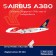 Singapore Airlines Airbus A380 "50 Years of Independence" Reg# 9V-SKI Phoenix Model 11139 Scale 1:400